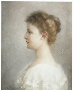 Portret van Wilhelmina van Oranje-Nassau
